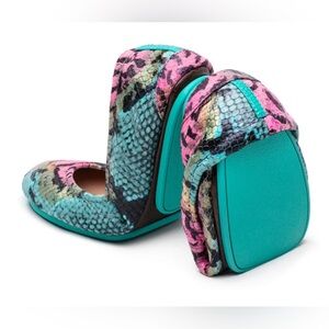 Tieks Electric Snake 🐍🩷  Size 9